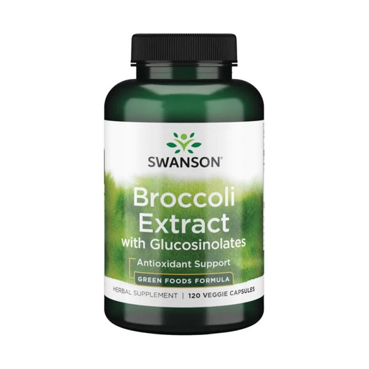 SWANSON BROCCOLI EXTRACT WITH GLUCOSINOLATES - 120 VCAPS