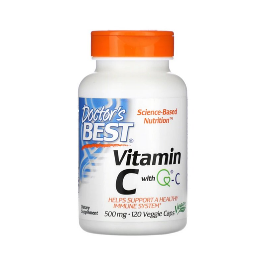 DOCTOR'S BEST VITAMIN C WITH Q-C 500MG - 120 VCAPS
