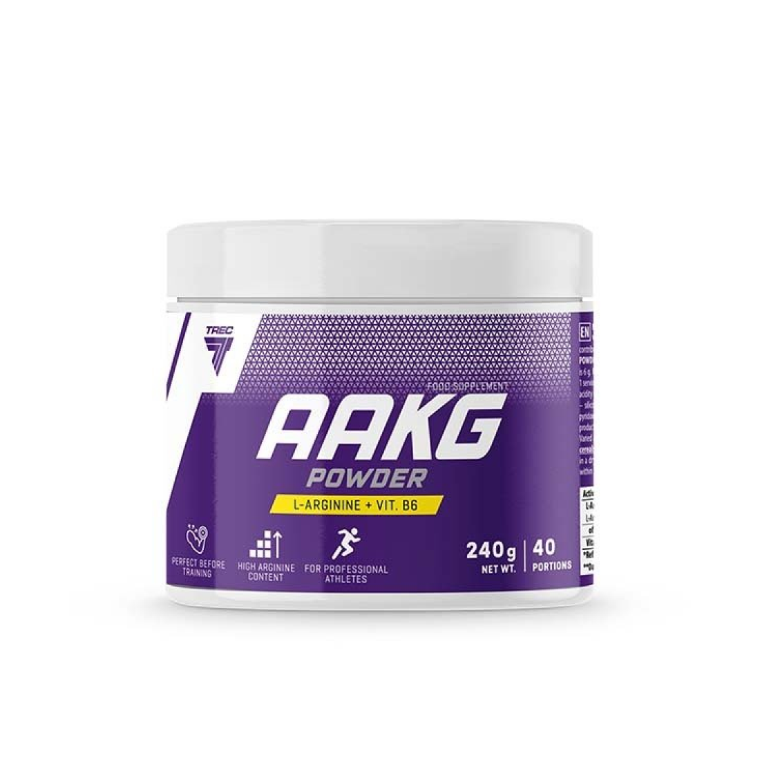 TREC NUTRITION AAKG POWDER GRAPEFRUIT - 240 GRAMS