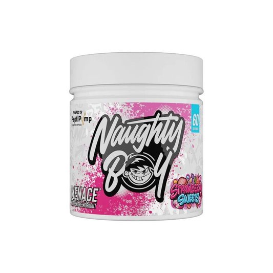 NAUGHTY BOY MENACE V2 STRAWBERRY SWEETS - 420 GRAMS
