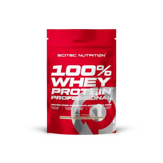 SCITEC 100% WHEY PROTEIN PROFESSIONAL CHOCOLATE COOKIES & CREAM - 1000 GRAMS
