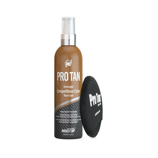 PRO TAN OVERNIGHT COMPETITION COLOR BASE COAT (SPRAY WITH APPLICATOR) - 250 ML