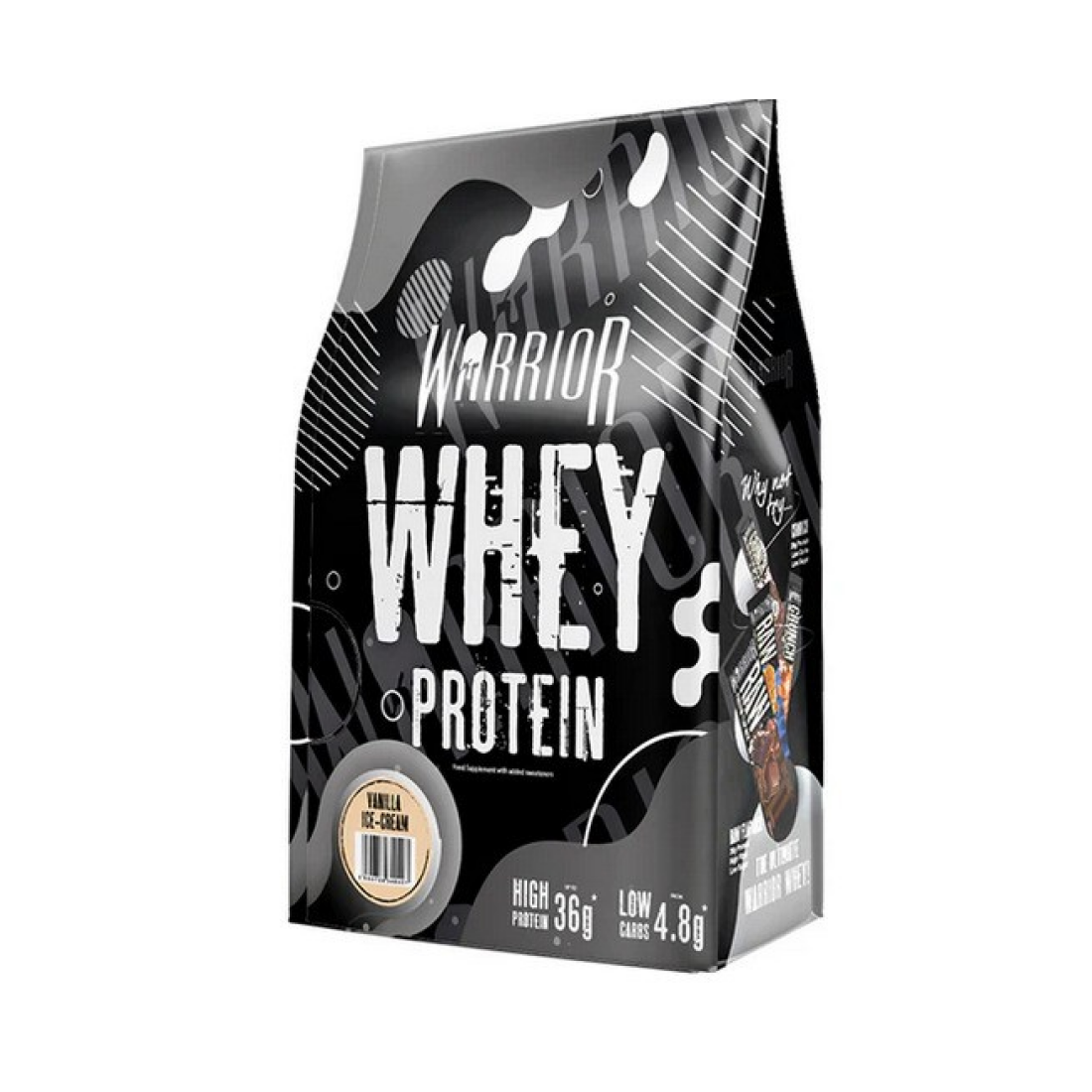 WARRIOR WHEY PROTEIN VANILLA ICE CREAM - 2000 GRAMS