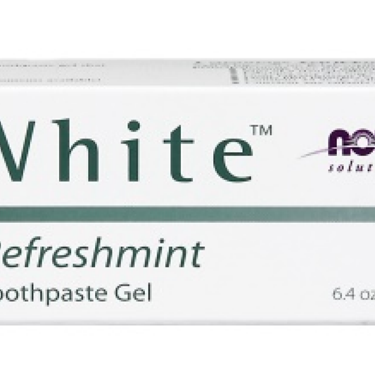 NOW FOODS XYLIWHITE REFRESHMINT TOOTHPASTE GEL - 181 GRAMS