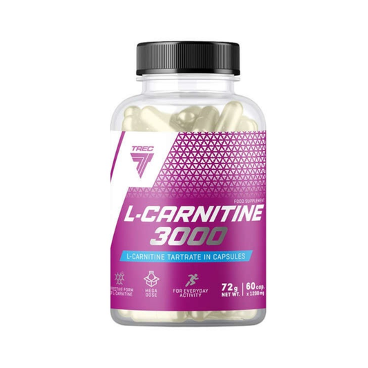 TREC NUTRITION L-CARNITINE 3000 - 60 CAPS