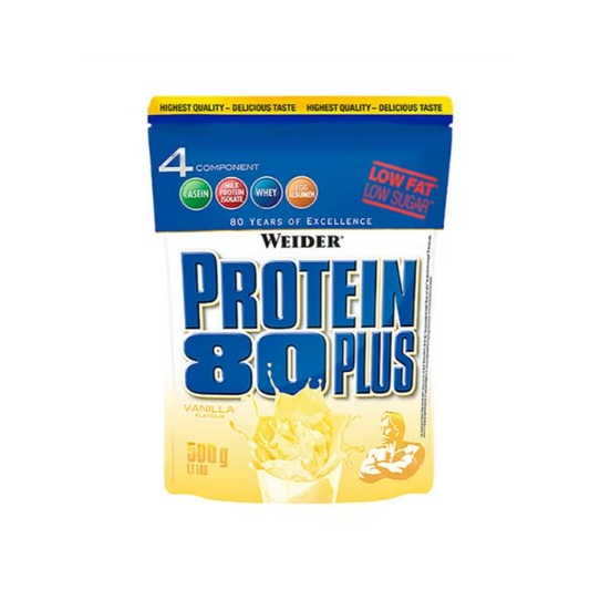 WEIDER PROTEIN 80 PLUS VANILLA - 500 GRAMS