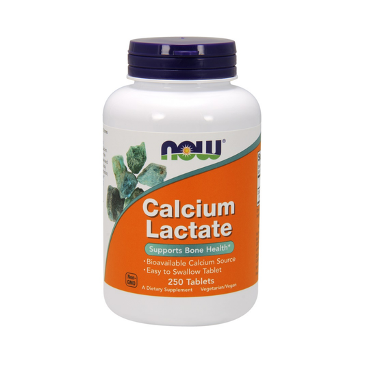 NOW FOODS CALCIUM LACTATE - 250 TABLETS