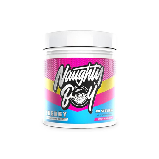 NAUGHTY BOY ENERGY CANDY BUBBLEGUM - 390 GRAMS