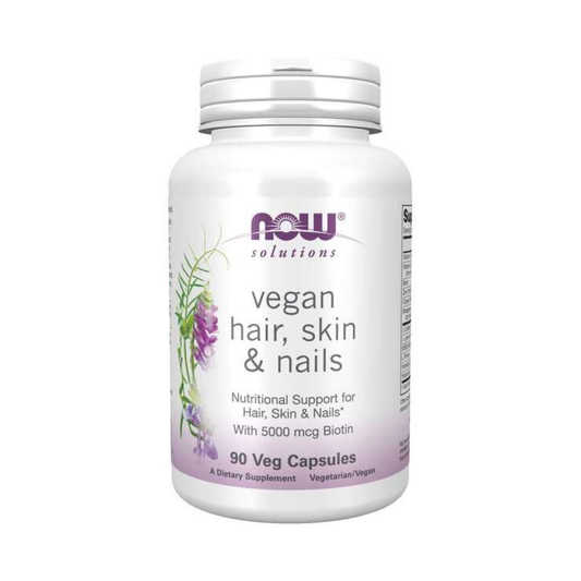 NOW FOODS VEGAN HAIR SKIN & NAILS - 90 VCAPS