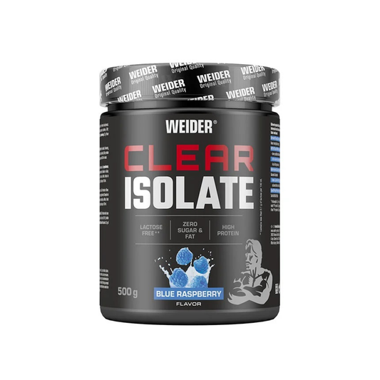 WEIDER CLEAR ISOLATE BLUE RASPBERRY - 500 GRAMS