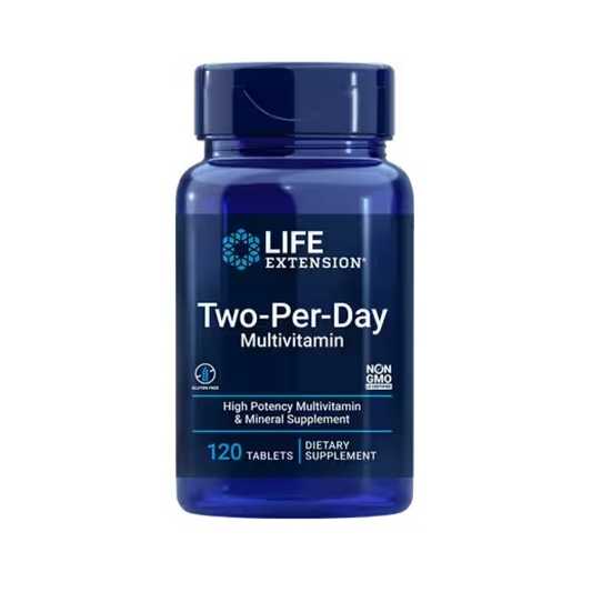 LIFE EXTENSION TWO-PER-DAY TABLETS - 120 TABLETS