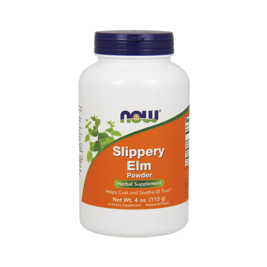 NOW FOODS SLIPPERY ELM POWDER - 113 GRAMS