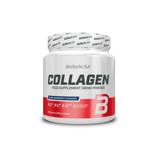 BIOTECHUSA COLLAGEN BLACK RASPBERRY - 300 GRAMS