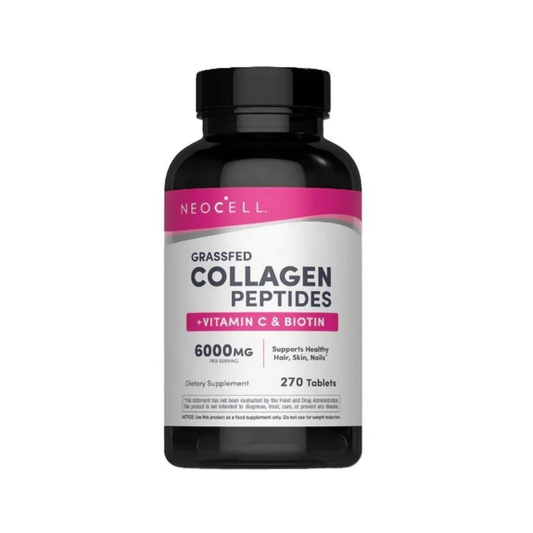 NEOCELL GRASSFED COLLAGEN PEPTIDES + VITAMIN C & BIOTIN - 270 TABLETS