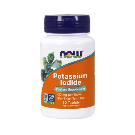 NOW FOODS POTASSIUM IODIDE 30MG - 60 TABLETS