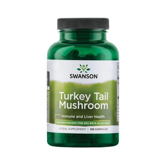 SWANSON TURKEY TAIL MUSHROOM - 120 CAPS