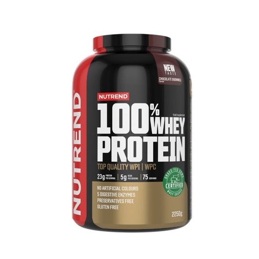 NUTREND 100% WHEY PROTEIN CHOCOLATE BROWNIES - 2250 GRAMS