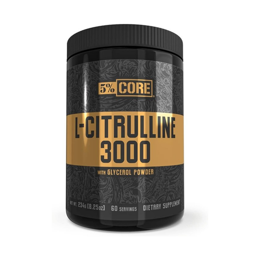 5% NUTRITION L-CITRULLINE 3000 - CORE SERIES - 234 GRAMS