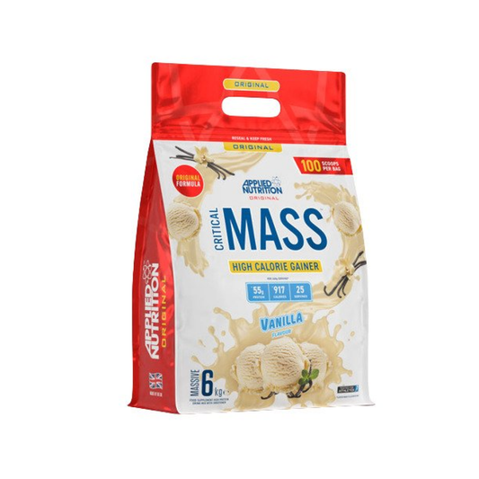 APPLIED NUTRITION CRITICAL MASS - ORIGINAL VANILLA - 6000 GRAMS