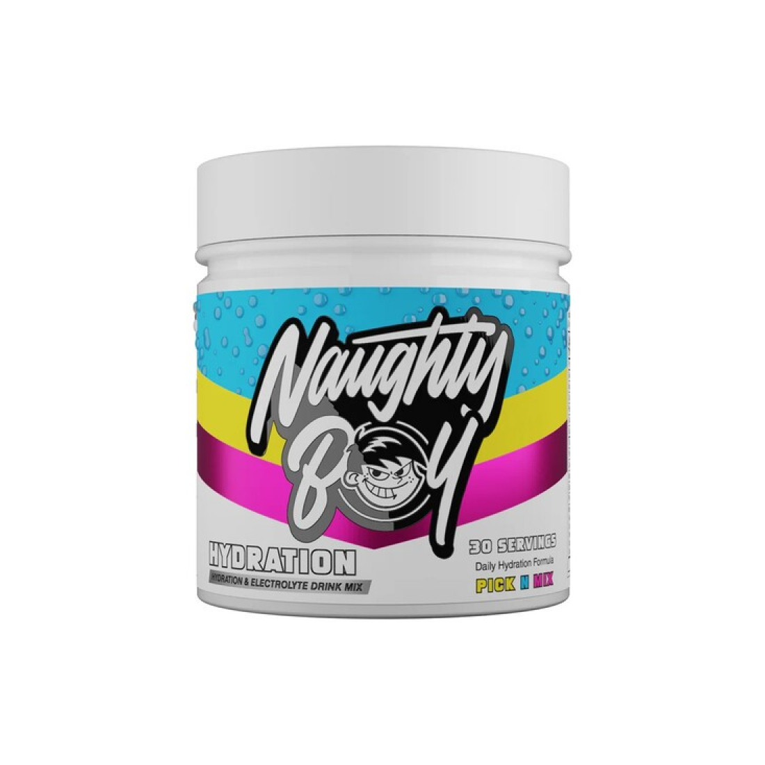 NAUGHTY BOY HYDRATION PINK N MIX - 255 GRAMS