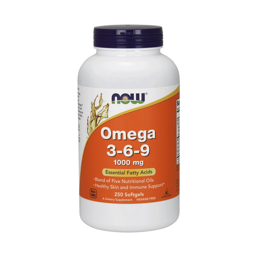 NOW FOODS OMEGA 3-6-9 1000MG - 250 SOFTGELS