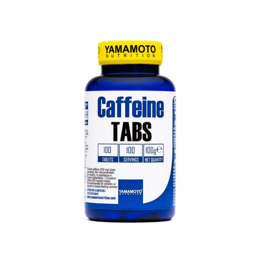 YAMAMOTO NUTRITION CAFFEINE TABS - 100 TABLETS