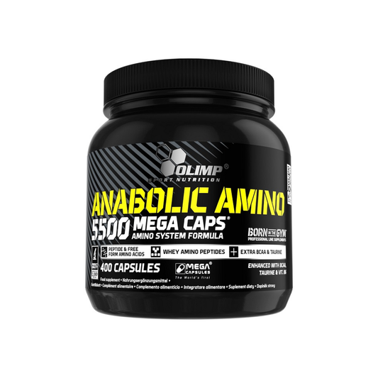 OLIMP NUTRITION ANABOLIC AMINO 5500 MEGA CAPS - 400 CAPS