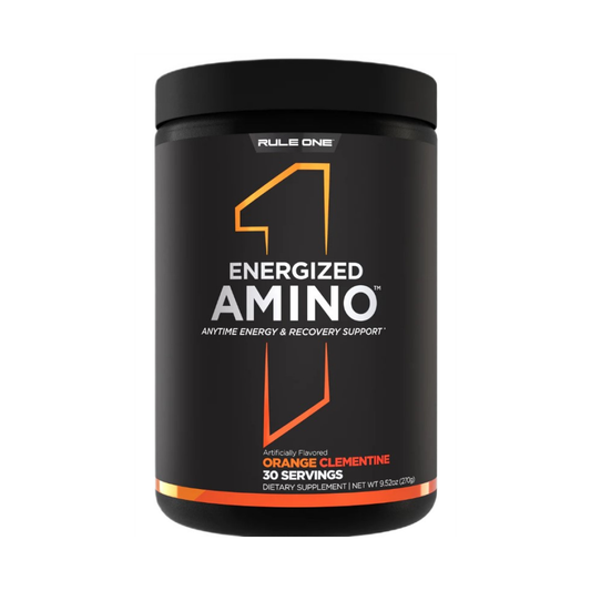 RULE ONE ENERGIZED AMINO ORANGE CLEMENTINE - 270 GRAMS